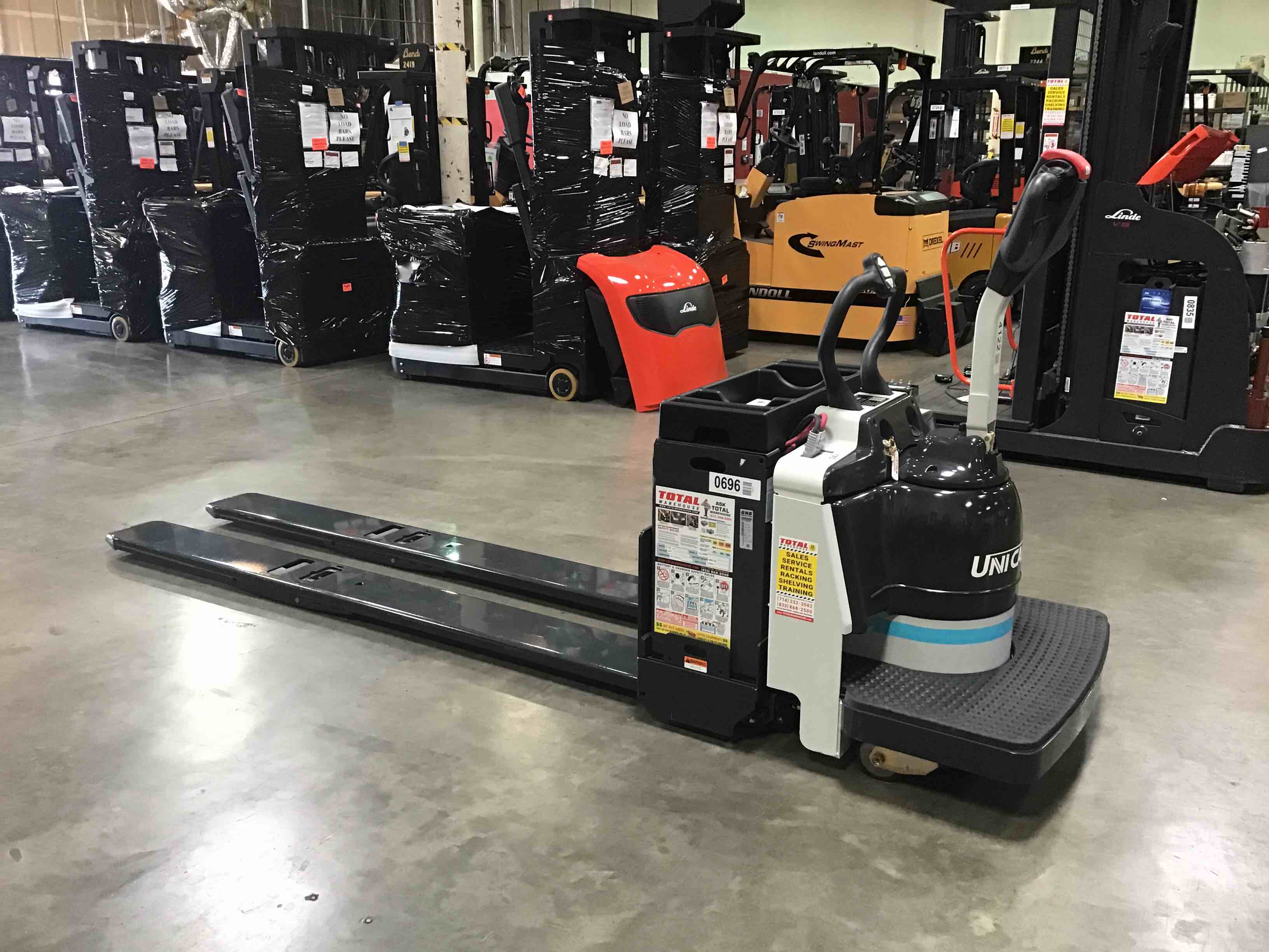 Used 2021 Nissan RPX80B 27X96 Double Rider Jack Forklift | 1123 hrs